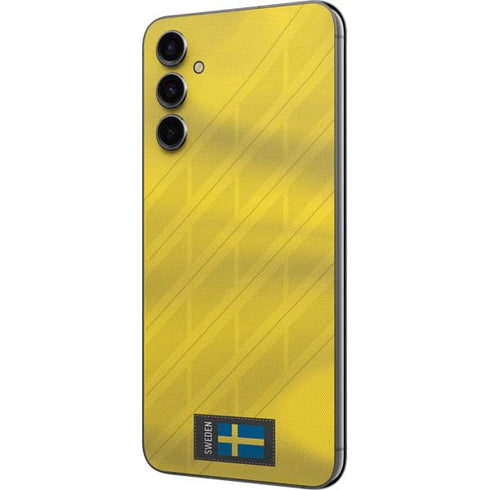 Sweden Soccer Flag Galaxy A14 5G Skin
